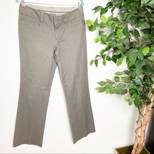 Gap curvey fit flare leg grey dress pants